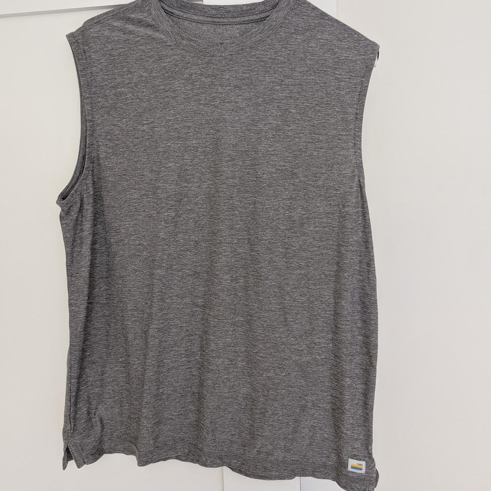 Vuori Gray Men's Tank Top
